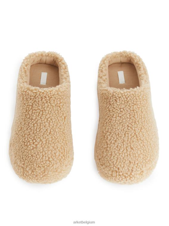 ARKET schoenen 0DXJP523 beige indoor pantoffel vrouwen