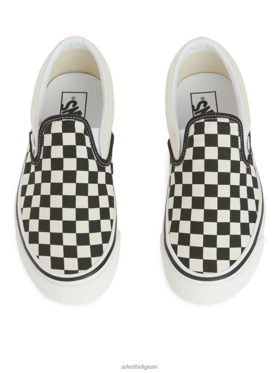 ARKET schoenen 0DXJP662 zwart wit vans ua klassieke slip-on schoenen vrouwen