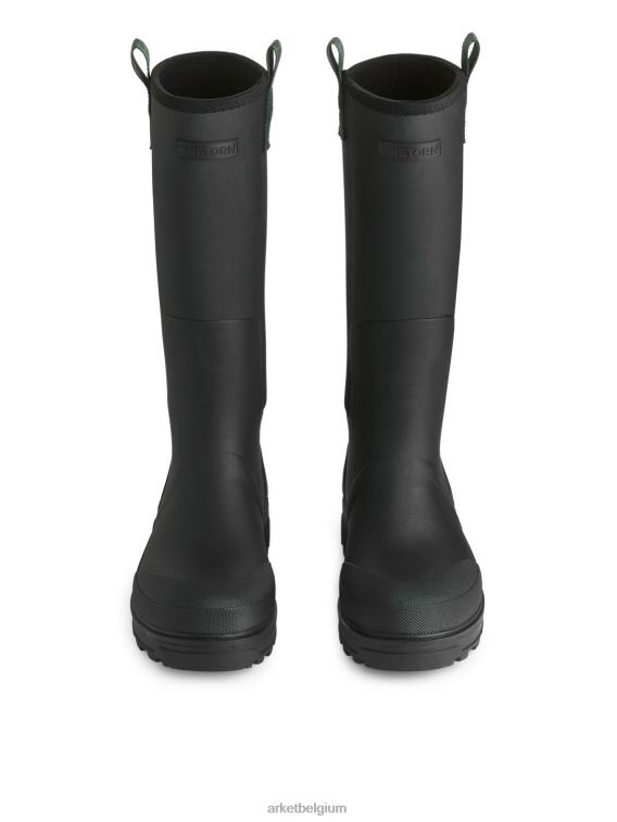 ARKET schoenen 0DXJP729 zwart tretorn bryum-laarzen vrouwen