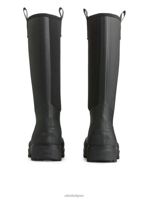 ARKET schoenen 0DXJP729 zwart tretorn bryum-laarzen vrouwen