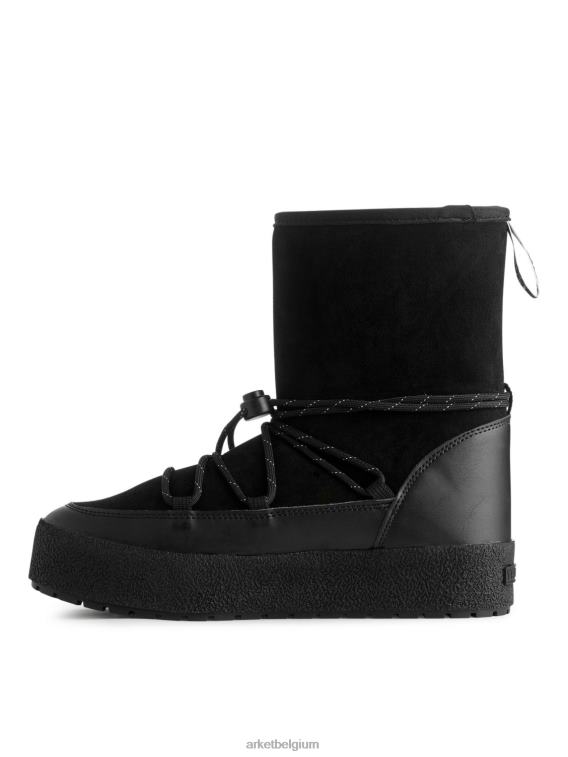 ARKET schoenen 0DXJP730 zwart tretorn aspa hybride laarzen vrouwen