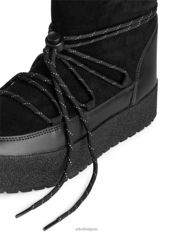 ARKET schoenen 0DXJP730 zwart tretorn aspa hybride laarzen vrouwen