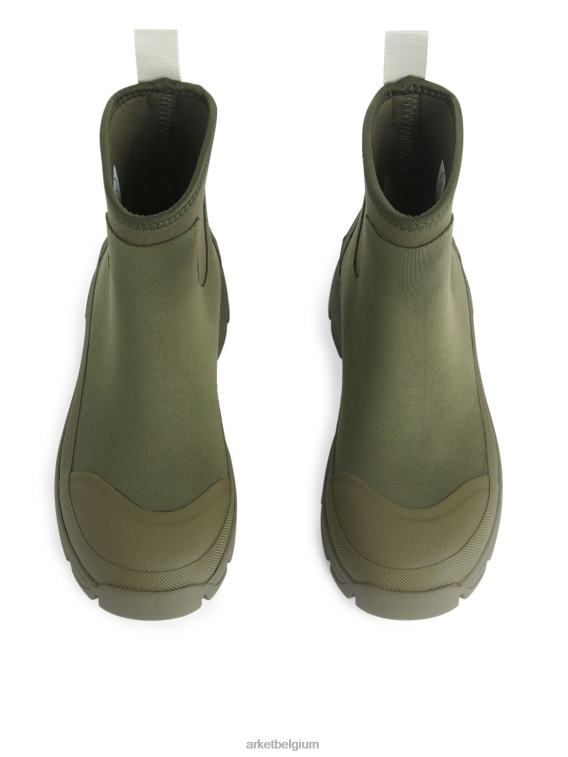 ARKET schoenen 0DXJP734 groente tretorn garpa hybride laars vrouwen