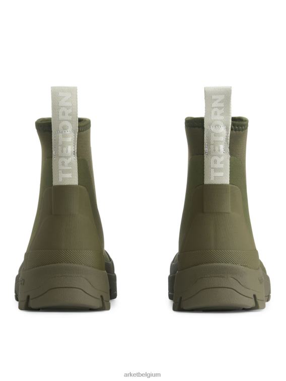 ARKET schoenen 0DXJP734 groente tretorn garpa hybride laars vrouwen