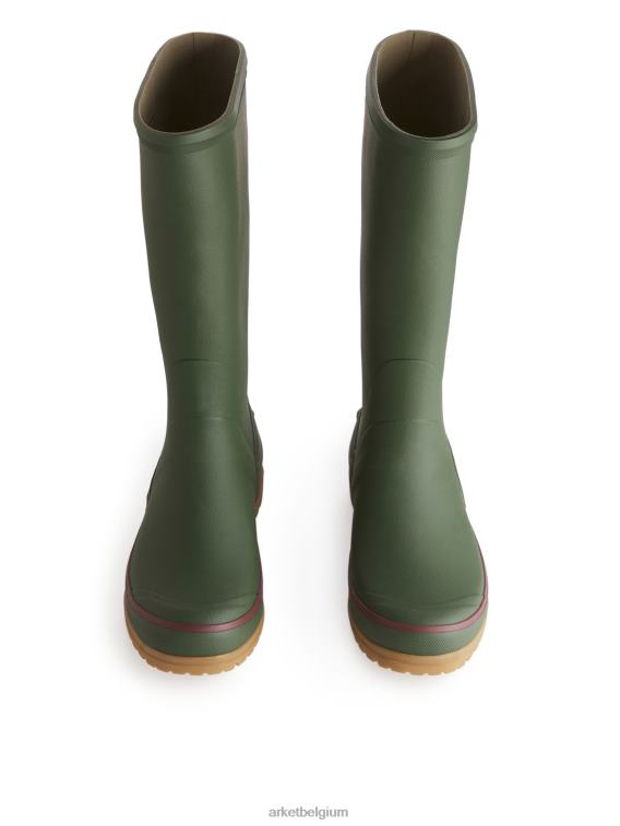 ARKET schoenen 0DXJP738 groente tretorn sarek 72 rubberen laarzen vrouwen