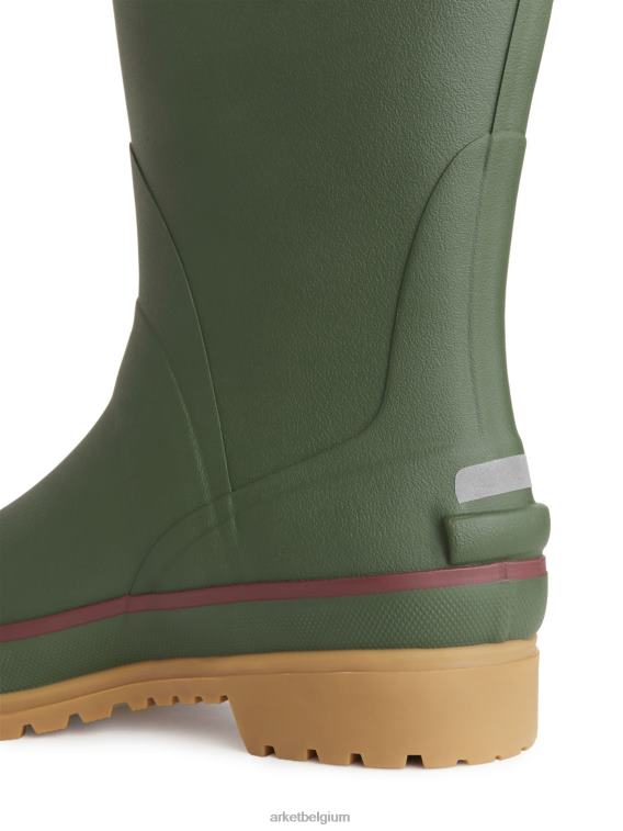 ARKET schoenen 0DXJP738 groente tretorn sarek 72 rubberen laarzen vrouwen