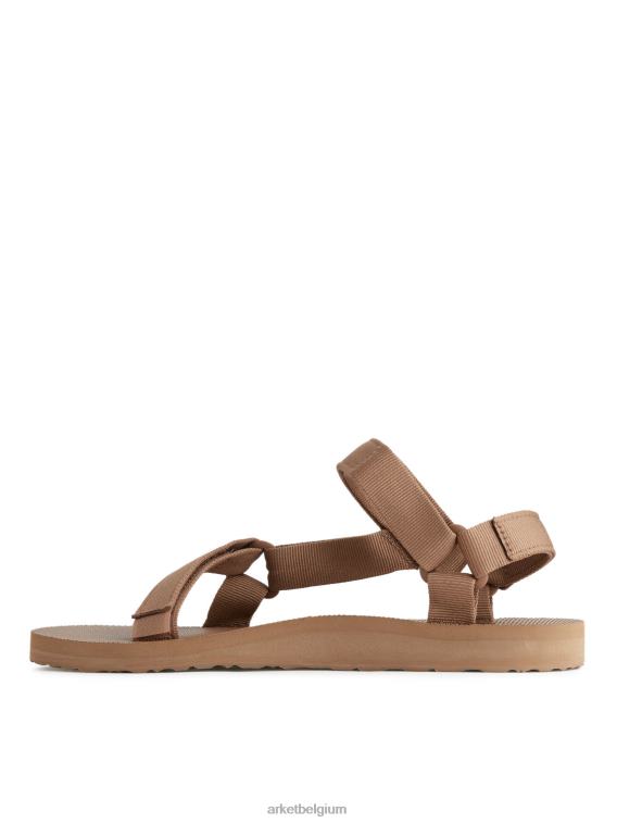 ARKET schoenen 0DXJP644 lichtbruin teva originele universele sandalen vrouwen