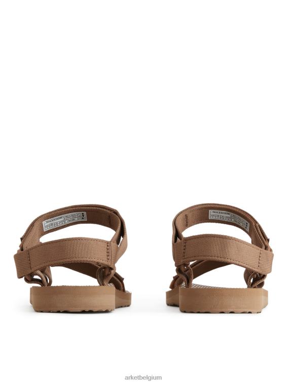ARKET schoenen 0DXJP644 lichtbruin teva originele universele sandalen vrouwen