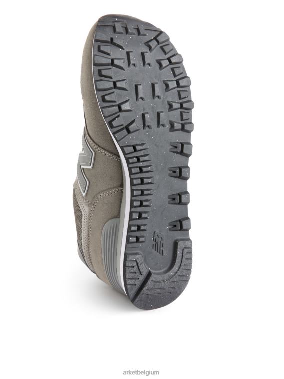 ARKET schoenen 0DXJP652 groen bladgrijs new balance 574 sportschoenen vrouwen