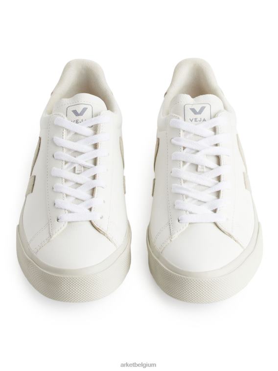 ARKET schoenen 0DXJP653 wit grijs veja campo trainers vrouwen