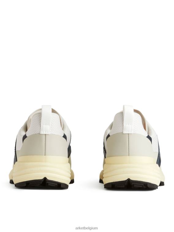 ARKET schoenen 0DXJP668 wit/beige veja dekkan-sneakers vrouwen