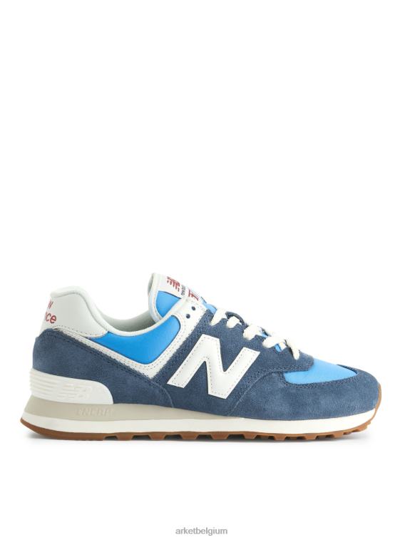 ARKET schoenen 0DXJP677 blauw new balance 574 sportschoenen vrouwen