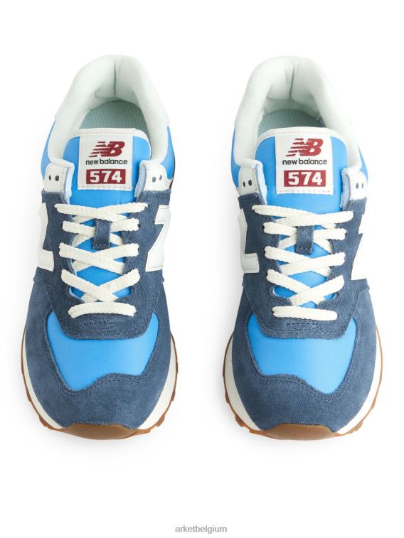 ARKET schoenen 0DXJP677 blauw new balance 574 sportschoenen vrouwen