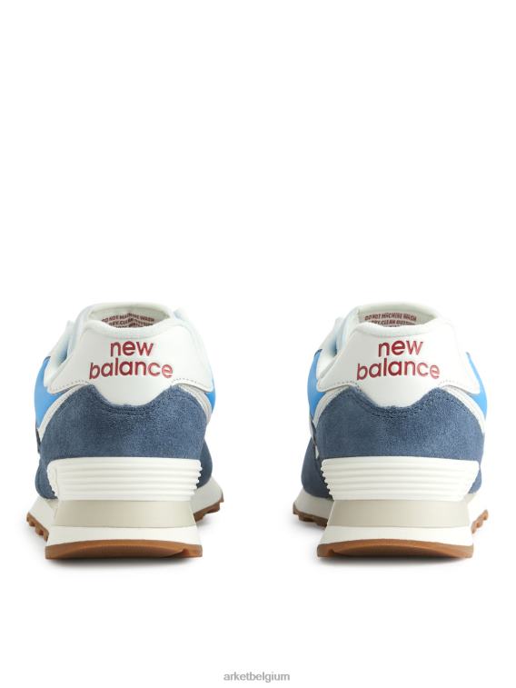 ARKET schoenen 0DXJP677 blauw new balance 574 sportschoenen vrouwen