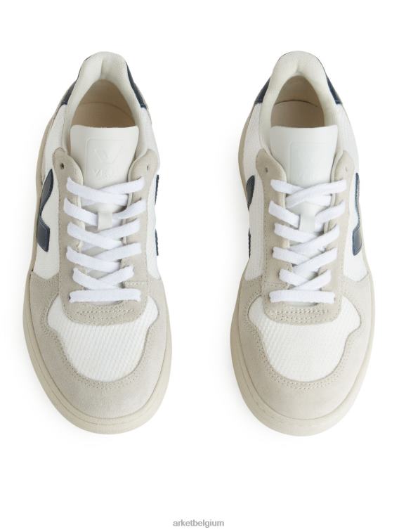 ARKET schoenen 0DXJP679 wit Blauw veja v-10 trainers vrouwen