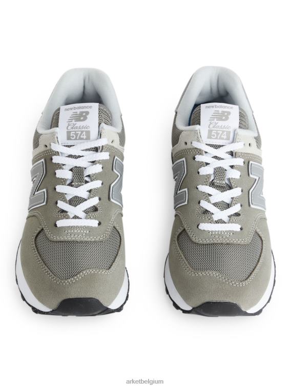 ARKET schoenen 0DXJP681 grijs new balance 574 sportschoenen vrouwen